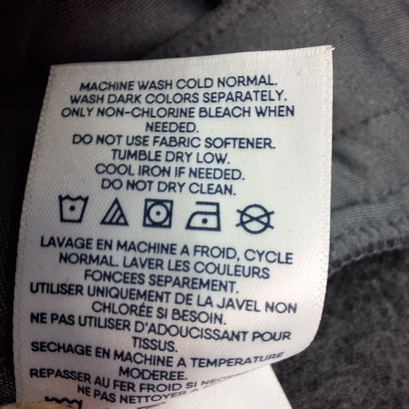 Lands End Jacket Mens Medium Tall 38-40 Gray Knit Snap Front‎ Shacket Outdoor - Picture 8 of 9